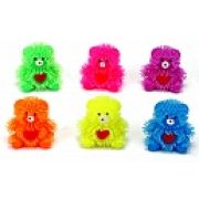 1toy Йо-Ёжики, «Медвежонок» 8 см, со светом, 6 видов, 24 шт. д/б