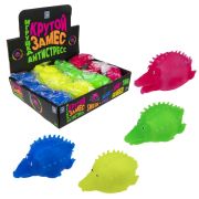 1toy Крутой замес, крокодил, 10см, желтый, 12 шт в д/б