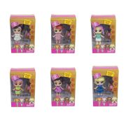 1toy Кукла Boxy Girls MINI 8 см с аксес.в 1кор.,6в.(Tasha,Coco,Lina x 2,Trinity, Ellie x 2,Bee),кор.,8 шт.в д/б