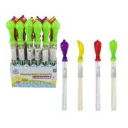 1toy Мы-шарики! Мыл. Пуз. колба с игрушкой  фрукты 110 мл, в д/б