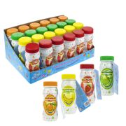 1toy Мы-шарики! мыл.пуз. с ароматом. в термопленке 120 мл (Клубника , банан, апельсин, яблоко), 24 шт.в д/б