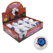 1toy мячик-прыгун ПВХ 5,5 см,  глаз, со светом, цвета в асс.