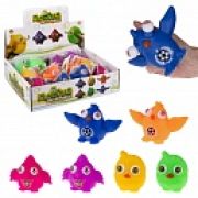 1toy Пучеглаз-антистресс «Птицы» 7х6x5 см, 3 вида в асс., 12 шт. в д/б