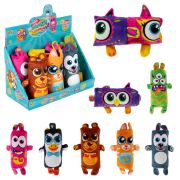 1toy Скользун Вывернушка плюшевый 14х9,5 см, 8 видов асс., 8 шт в д/б
