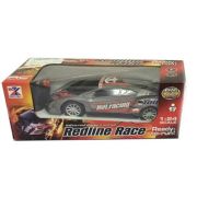 1toy Спортавто Машина на р/у, масштаб 1:24, 27 МГц, размер машинки 20 см, 2 канала, на батарейках, свет.