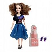 Alisa Weekend. Кукла в синем платье с аксес., в кор. 18х6х32 см