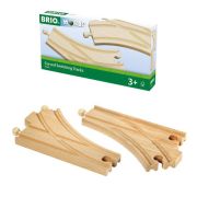 BRIO Ж/д полотно, раздваив., длина 14,4см, 2 элемента