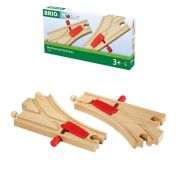 BRIO Ж/д полотно, с переключателем направления, длина 14,4см, 2дет.в наб.