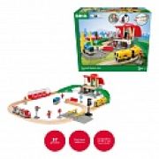 BRIO игр.наб.«Центральный вокзал» с 2 поездами,тоннелем,вокзалом,аксесс.,37 эл.,45х21х39см,кор. (извините, гиперссылка на картинку отсутствует)