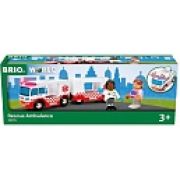 BRIO машина скорой помощи,4 эл.,свет,звук,кор.26х10х5см