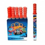 Hot Wheels, мыл. пуз. колба в термоплёнке 200 мл., 10 шт в д/б (23,5*10,5*38)