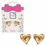 Lukky Fashion сережки Нео «Сердца»,карта