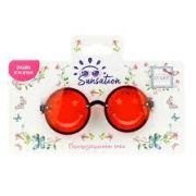 Lukky Fashion Солнцезащитные очки д.подростков и взрослых «Смайлик», желтая оправа и линзы,карта,пакет