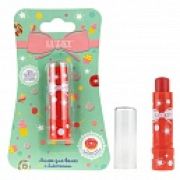 Lukky Мелок для волос с блестками с ароматом клубничного пончика 3,4 г, красный, блистер