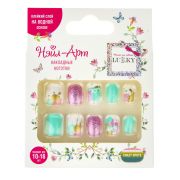 Lukky Нэйл-Арт наб. #11 Crazy Spots 10 наклад.ногтей на клеевой основе,10-16 лет,кор.