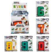 1toy Трансботы XL «Боевой расчет ПВО» (цифры от 6-0, размер 10 см, блистер, дисплей бокс 5 шт., из 5 цифр собирается большой робот)