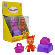 Три Кота конструктор бол.детали «Карамелька на пикнике»,кор.