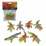 1toy «В мире животных»: крокодилы, 8 шт, пакет с хед