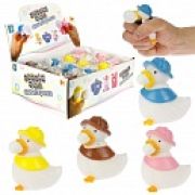 1toy Bubble Gum-антистресс «Уточки» 6,5х6,5х5 см, коричневый