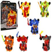 1toy Transcar mini робот-трансформер, 8 см, блистер, в асс. 6 видов