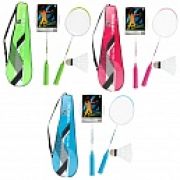 1toy бадминтон 2 ракетки с мягкими ручками, чехол