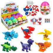 1toy Динопарк «Яйцо с динозавром» (в асс. 6 видов, д/б 12 шт.)