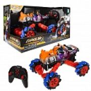 1toy Драйв, Монстр-трак р/у, динозавр, ролл.кол. 1:16  АКБ, в асс. зеленый + оранжевый