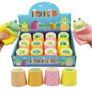 1Toy Жмяка «Выскочка. Лягушка» 6,5х6,5х6 см, 12 шт. в д/б