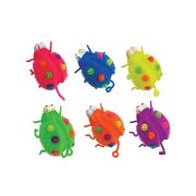1Toy Йо-Ёжик «Насекомые», 10х7 cм, 6 видов в асс., 12 шт./дб