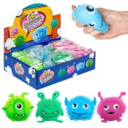 1toy Йо-Ёжики, «Монстр» 6 см,  со светом, 4 вида, 16 шт. д/б