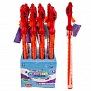 1TOY Мы-шарики! Гигантские мыл. пуз. с раскладным элементом, колба 49 см, 165 мл, Машинка, 12 шт в д/б (49*16*17)