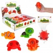 1toy Пучеглаз-антистресс «Водная фауна» 5,7х9x5 см, 4 вида в асс., 12 шт. в д/б