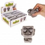 1toy Пучеглаз-антистресс «Истукан» 6,4х3,9х7,3 см, 12 шт. в д/б