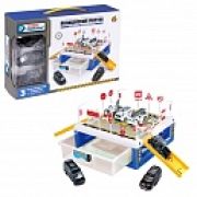 1toy Транспаркинг парковка-ящик «Полицейский участок», коробка, 31*21,5*8 см