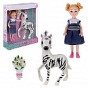 Alisa Little Love. Кукла 15,2 см (блонд., с зеброй), в кор. 17х4,2х20 см