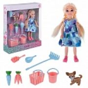 Alisa Little Love. Кукла 15,2 см (блонд., с садовыми инструмент.), в кор. 17х4,2х20 см
