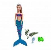 Alisa Mermaid. Кукла Русалочка с крабом, хвост из пвх, в кор. 28х6,5х33 см