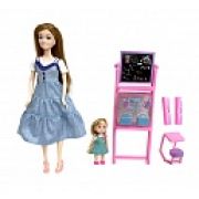 Alisa My Day. Набор с куклой «Школа», в комплекте с маленькой куклой, с аксес., в кор. 28х6,5х33 см