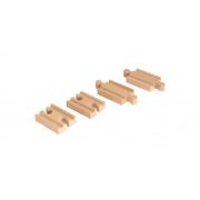 BRIO Набор доп.коротких прямых элементов ж/д,4 шт.,10х6х6см,кор.