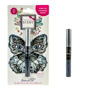 Lukky  ButterflEYE подводка для контура глаз и жидкие тени 2-в-1,10 мл,цв.серебряный,блистер