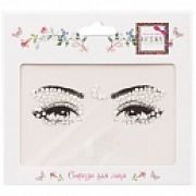 Lukky Fashion стразы для лица Жемчужные переливы,17х12 см,карта, пакет