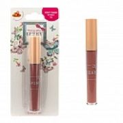 Lukky Блеск для губ «эффект гладких матовых губ» с ароматом карамели,цвет карамельно-бежевый,2,7 мл