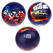 Мяч ПВХ с полноцветн Hot Wheels, 23 см, 85 г, сетка и бирка