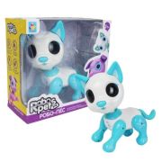 1 toy, интерактивная игрушка Робо- пёс белый, 3* ААА бат ( не входят), коробка с окном 24,5*23*11 см