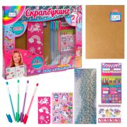 LUKKY LIFESTYLE Набор для создания альбома «Аромабук» с ароматиз. наклейками и ручками, в кор. 28,1x23x3,5 см