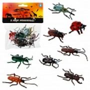 1toy «В мире животных»: насекомые, 8 шт, пакет с хед