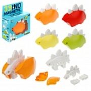 1TOY 3Dino Magnetic Стегозавр, сборн., с магн., цвет в асс., коробка с окном