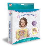 1TOY ART Алмазная мозаика. Набор «Букет» в коробке 23х20,5х3,5 см