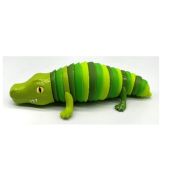 1TOY Гремушка крокодил 23.5*4cm, в кор.,12 шт в д.б