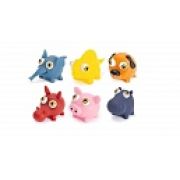 1toy Жмяка «Животные мини» 8,2х7x6,8 см, 6 видов в асс., 12 шт. в д/б